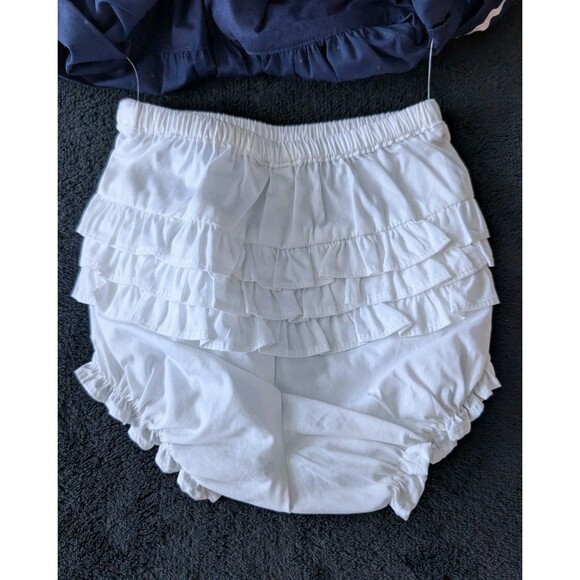 NWT Janie and Jack Baby 6-12 Months Ric Rac Dot Matching Poplin Set Americana... - Picture 6 of 8